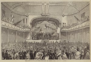 The Burns Festival in the Music-Hall at Quebec by James Archer